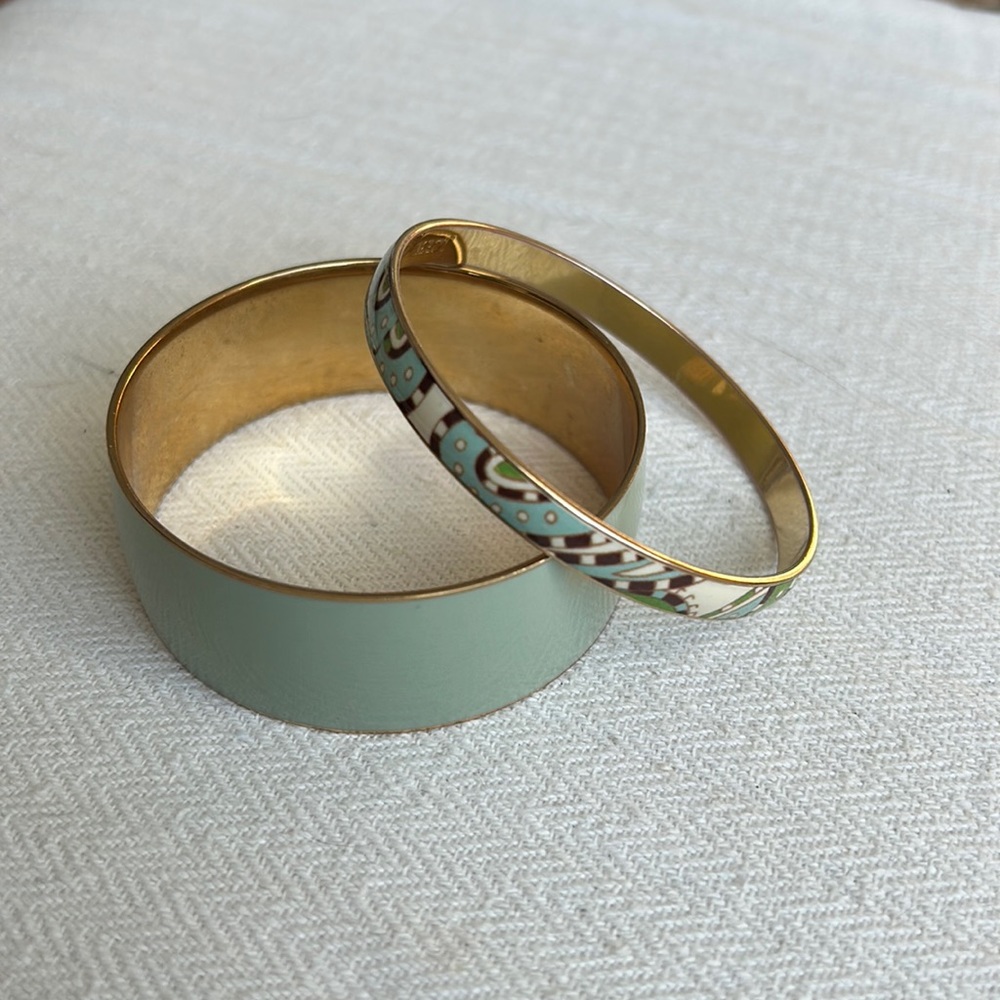 JCREW Enamel Bracelets. Beautiful Colors. Great Condition!